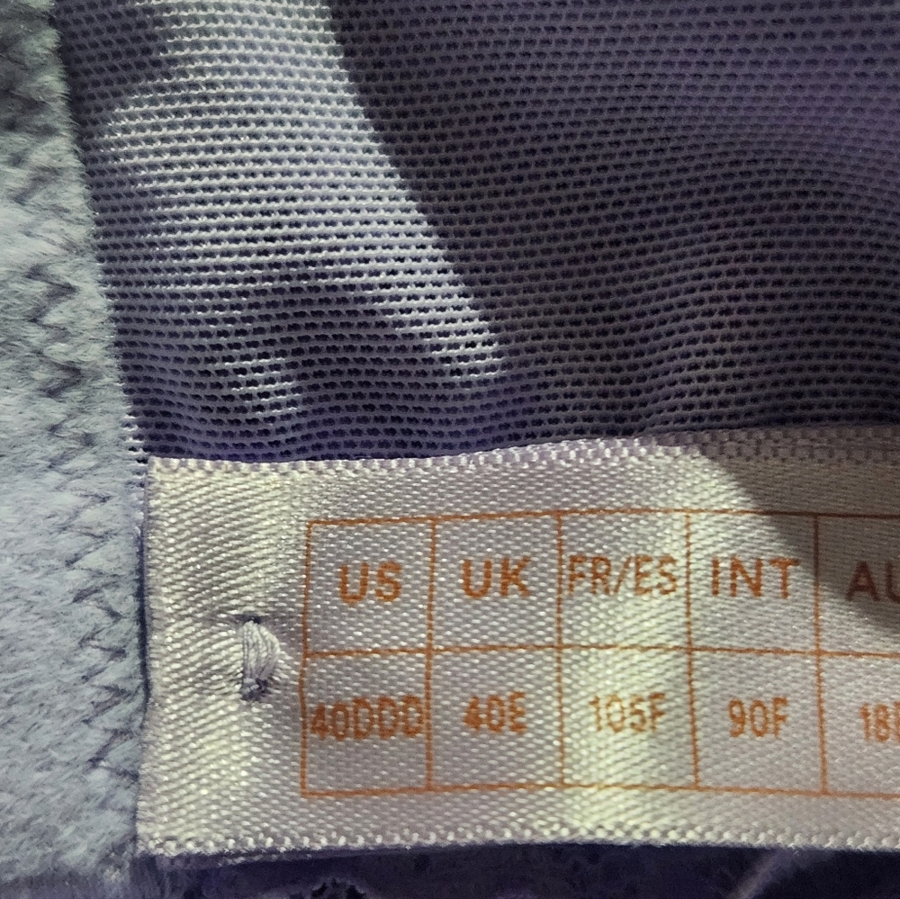 Savage X Fenty Lace Bra in Light Purple - Picture 13 of 14